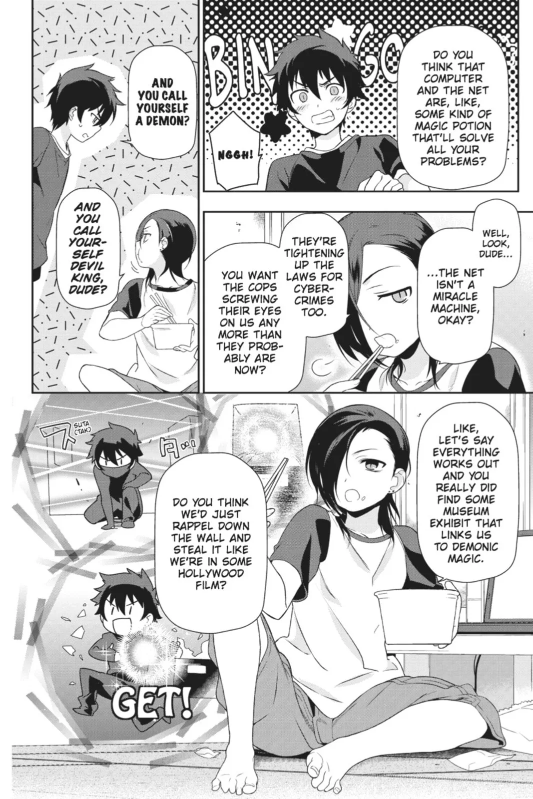 The Devil is a Part-Timer!, chapter 12, page 28