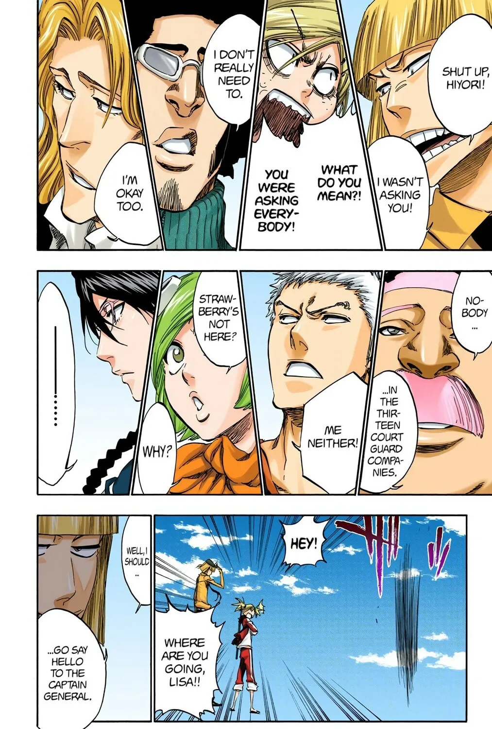 Bleach Colored Manga, chapter 365, page 9