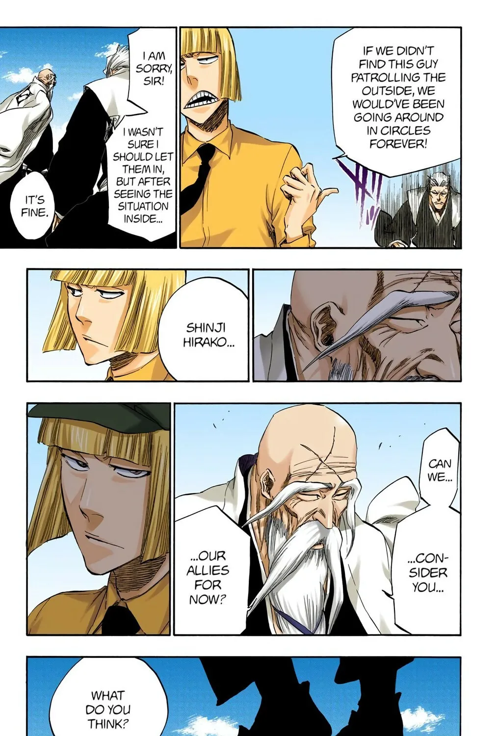 Bleach Colored Manga, chapter 365, page 19