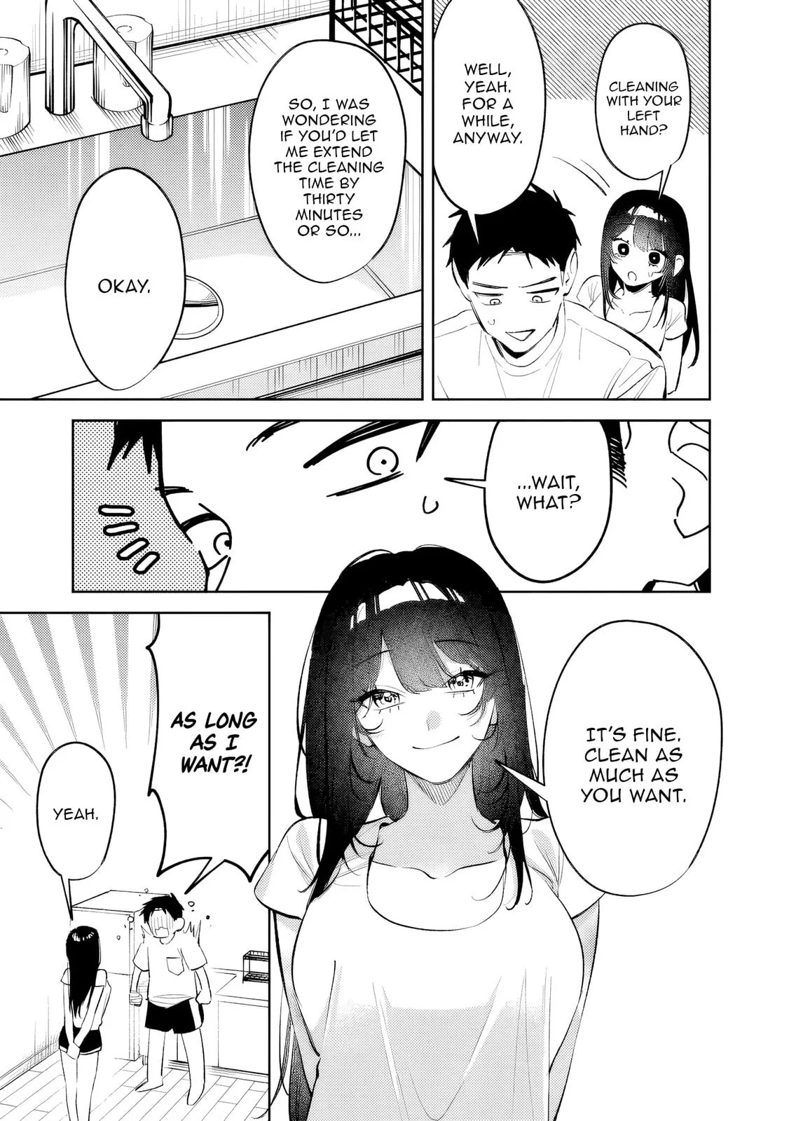 Living together with the queen from my high school days who was arrogant, surprisingly isn't that uncomfortable, chapter 31, page 13