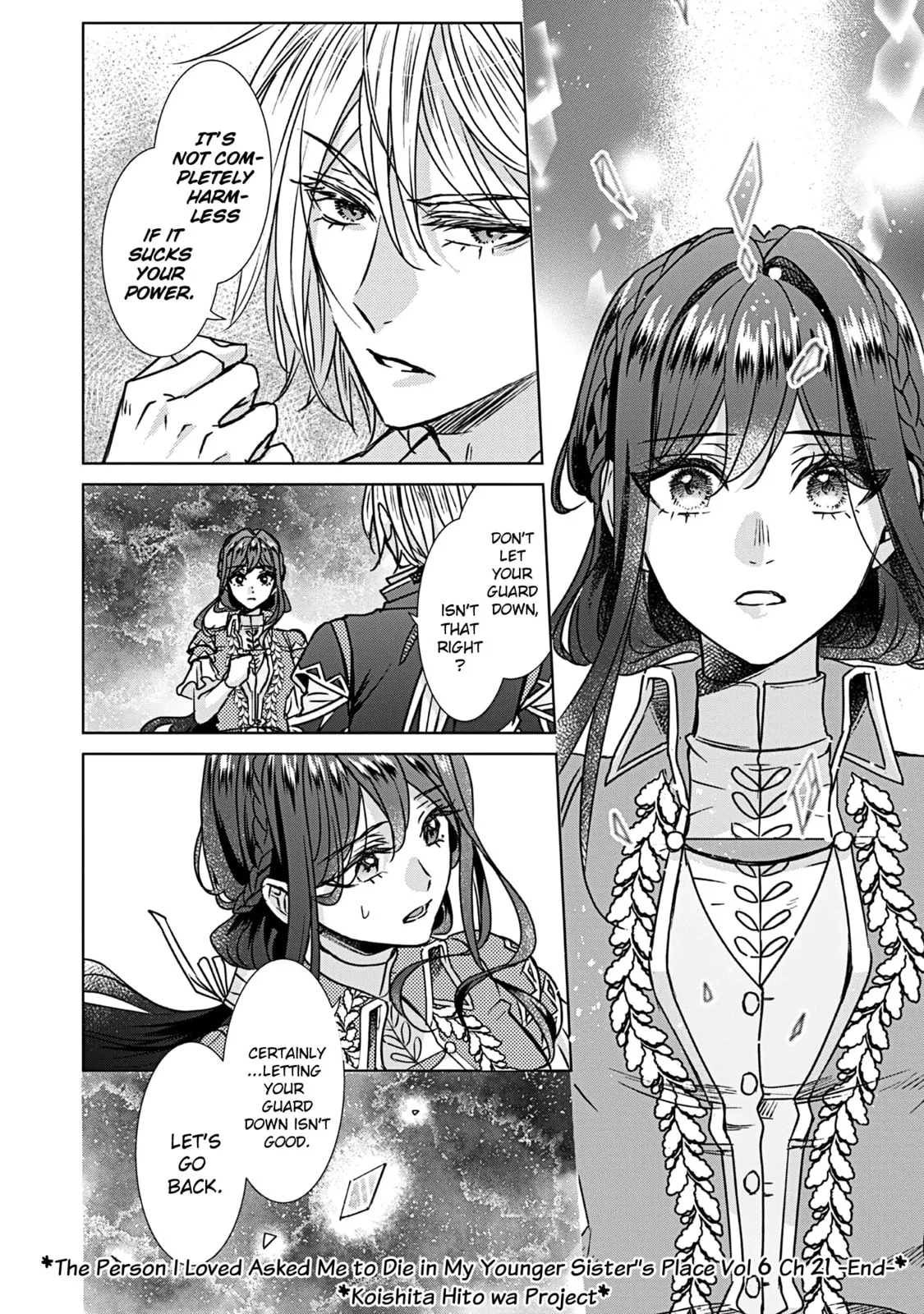 The Person I Loved Asked Me to Die in My Younger Sister's Place, chapter 21, page 46