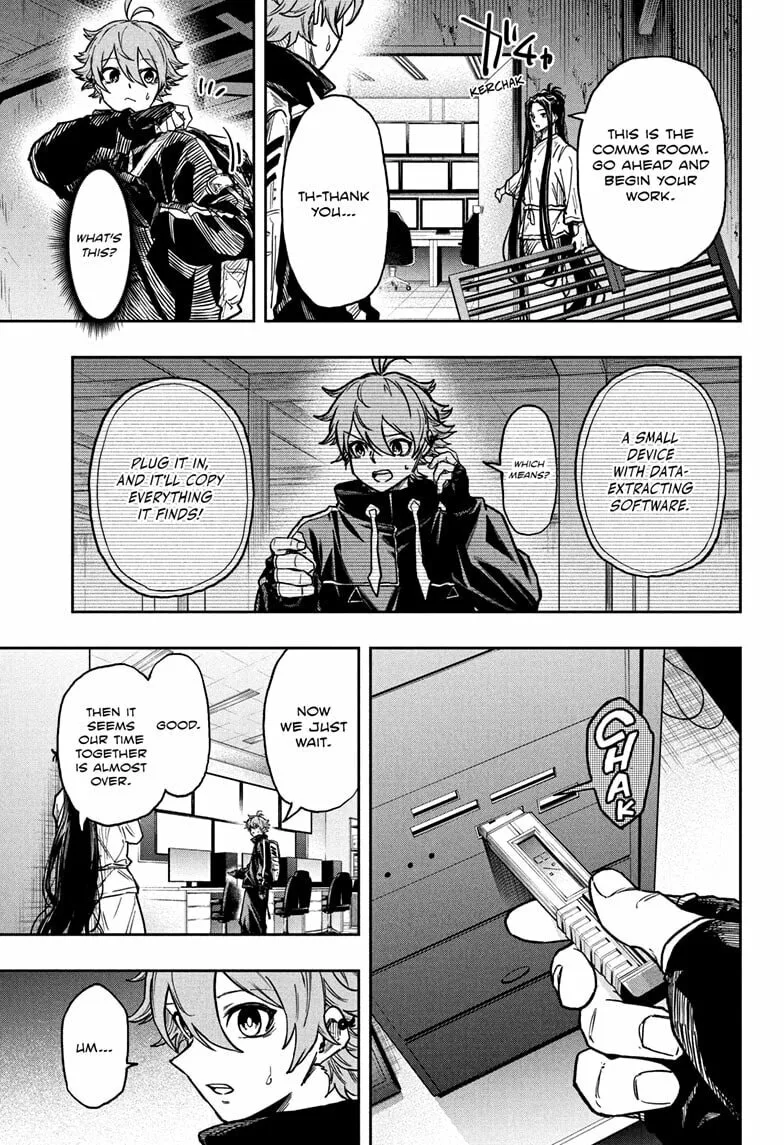 Shinobi Undercover Manga, chapter 72, page 9