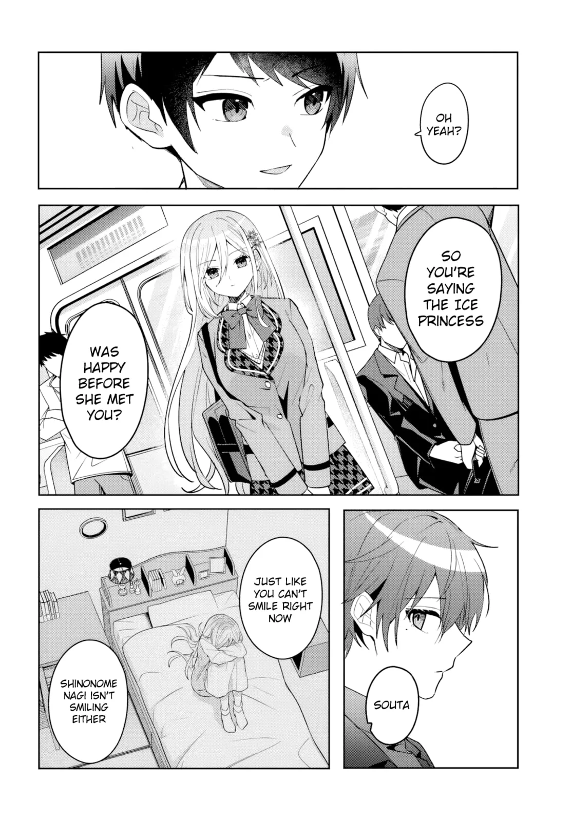 After Helping the 'Ice Princess' From Another School, I Decided to Start as a Friend, chapter 16, page 14