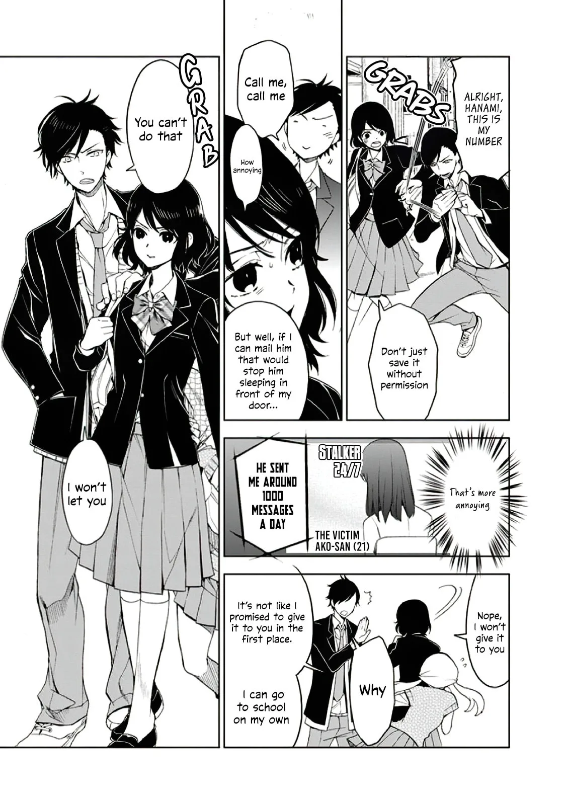 Misanthrope Girlfriend, chapter 4, page 5