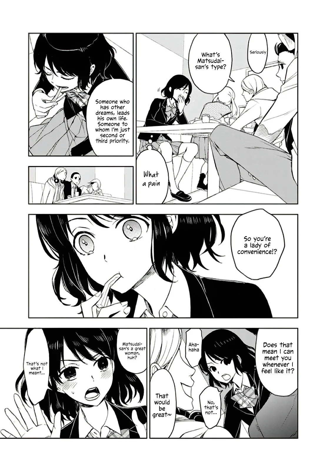 Misanthrope Girlfriend, chapter 4, page 17