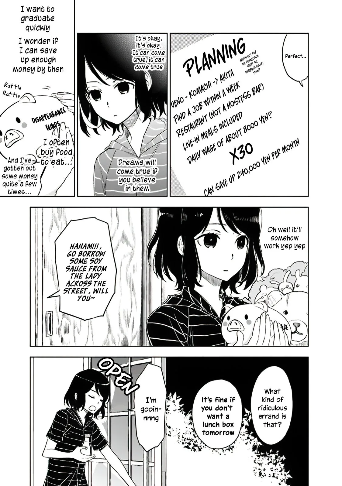 Misanthrope Girlfriend, chapter 7, page 9