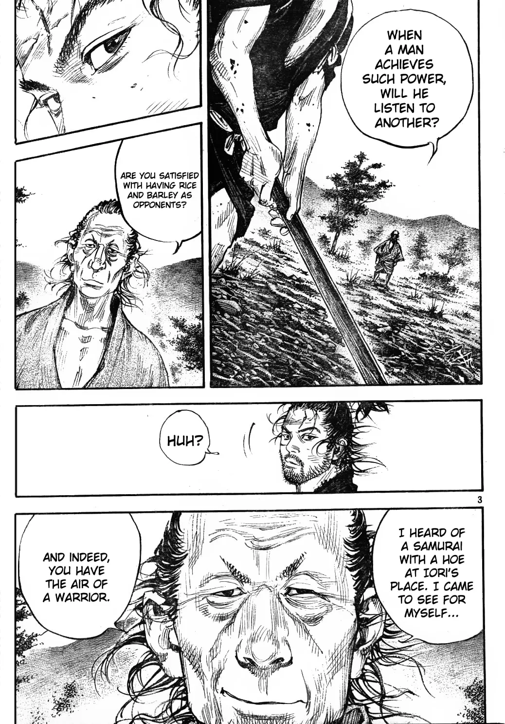 Vagabond Manga, chapter 307, page 3