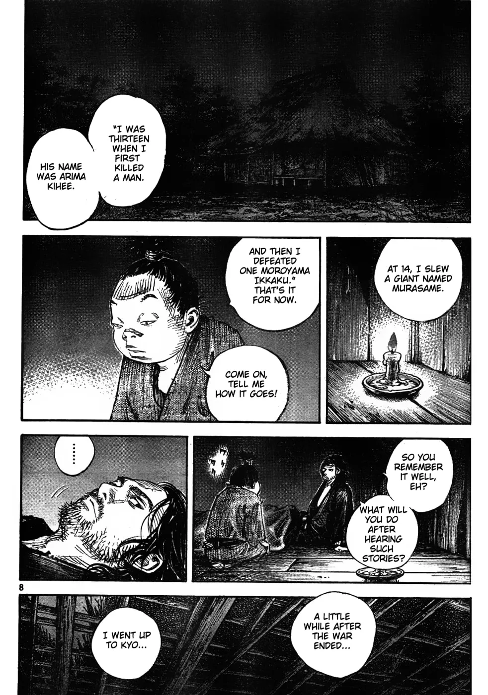 Vagabond Manga, chapter 307, page 8