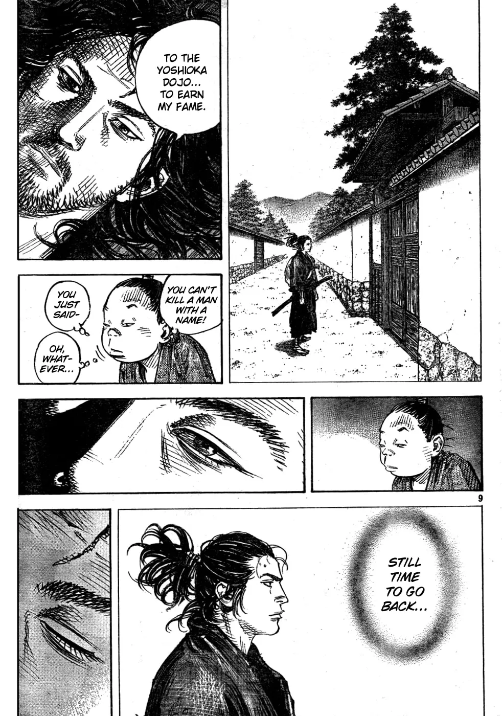 Vagabond Manga, chapter 307, page 9