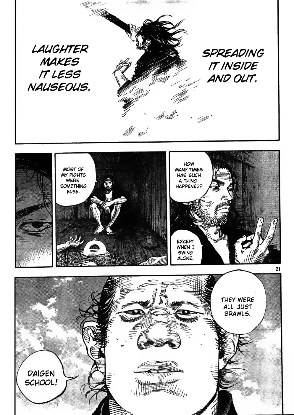 Vagabond Manga, chapter 307, page 21