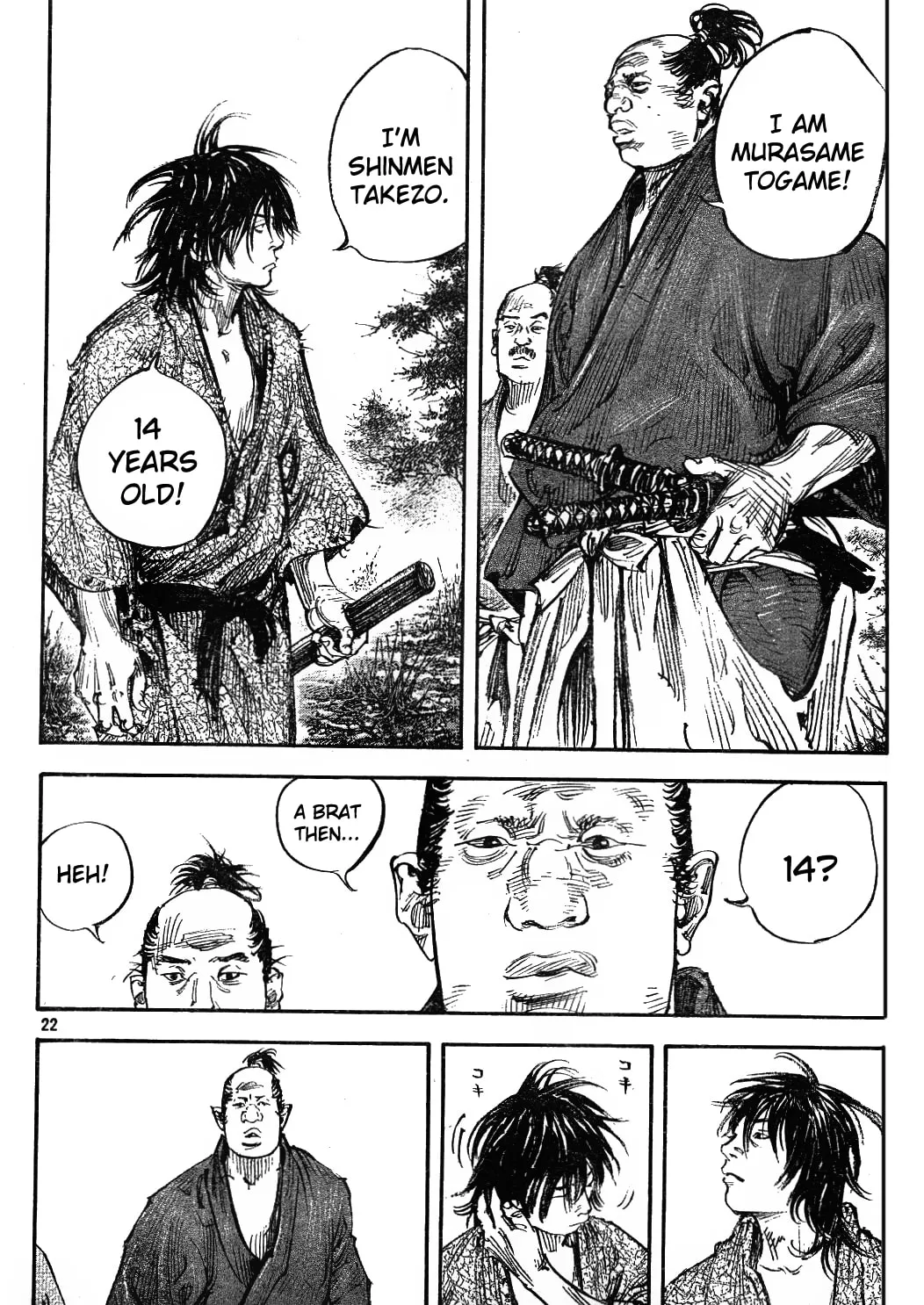 Vagabond Manga, chapter 307, page 22