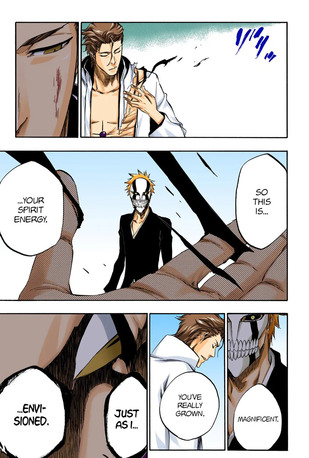 Bleach Colored Manga, chapter 396, page 35