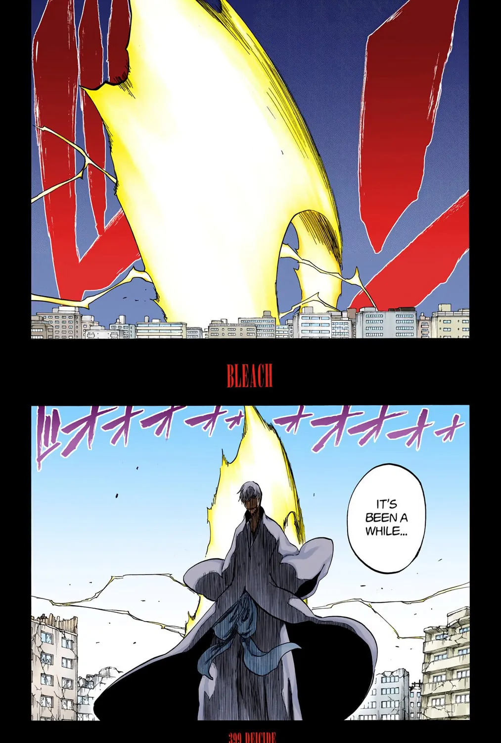 Bleach Colored Manga, chapter 399, page 11