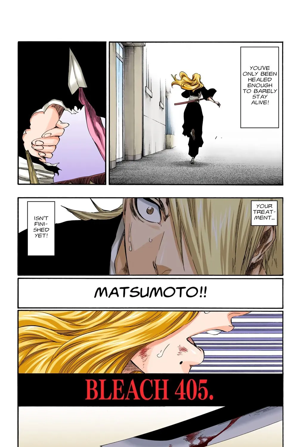 Bleach Colored Manga, chapter 405, page 3