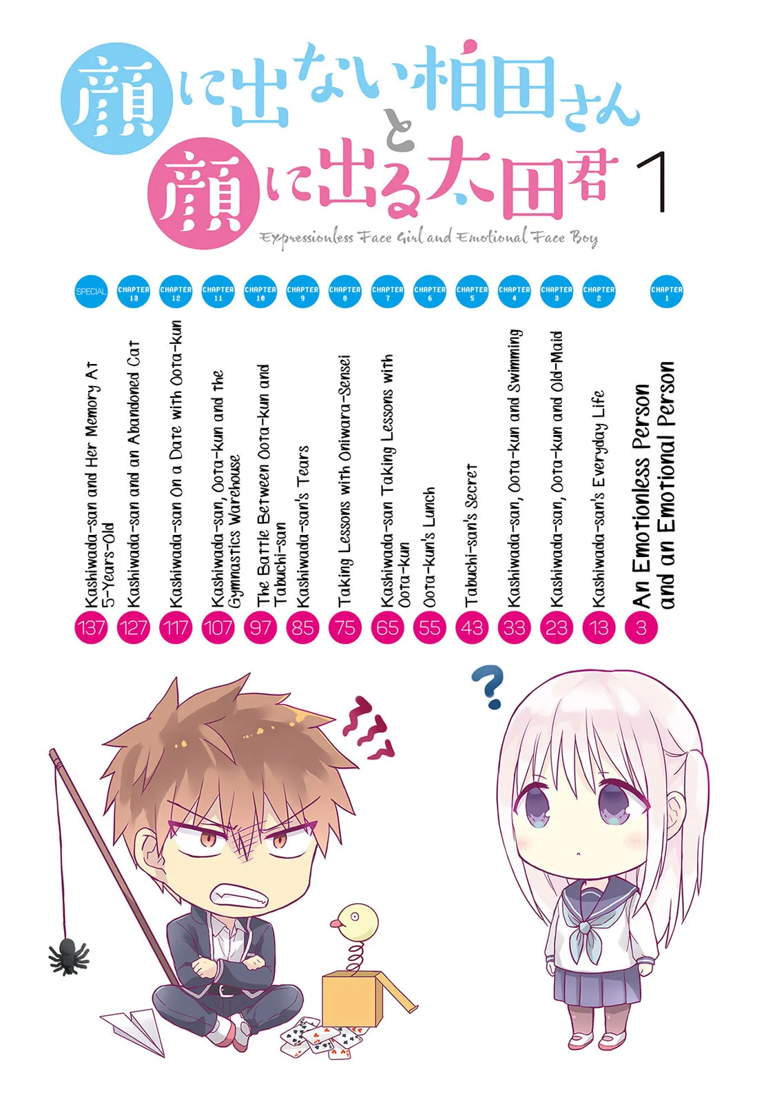 Inexpressive Kashiwada and Expressive Oota, chapter 3, page 3