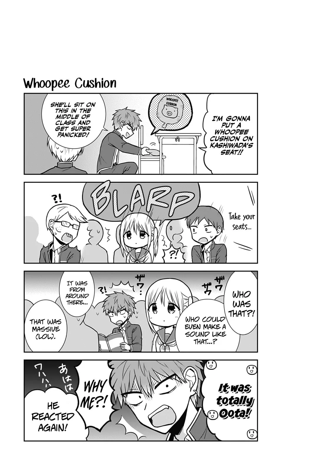 Inexpressive Kashiwada and Expressive Oota, chapter 26, page 12