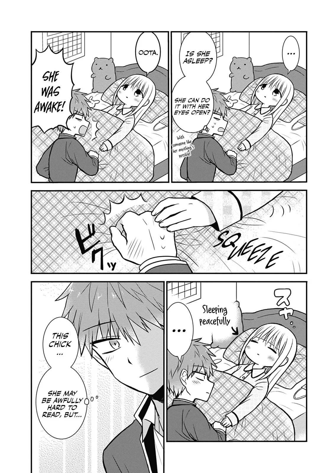 Inexpressive Kashiwada and Expressive Oota, chapter 27, page 9