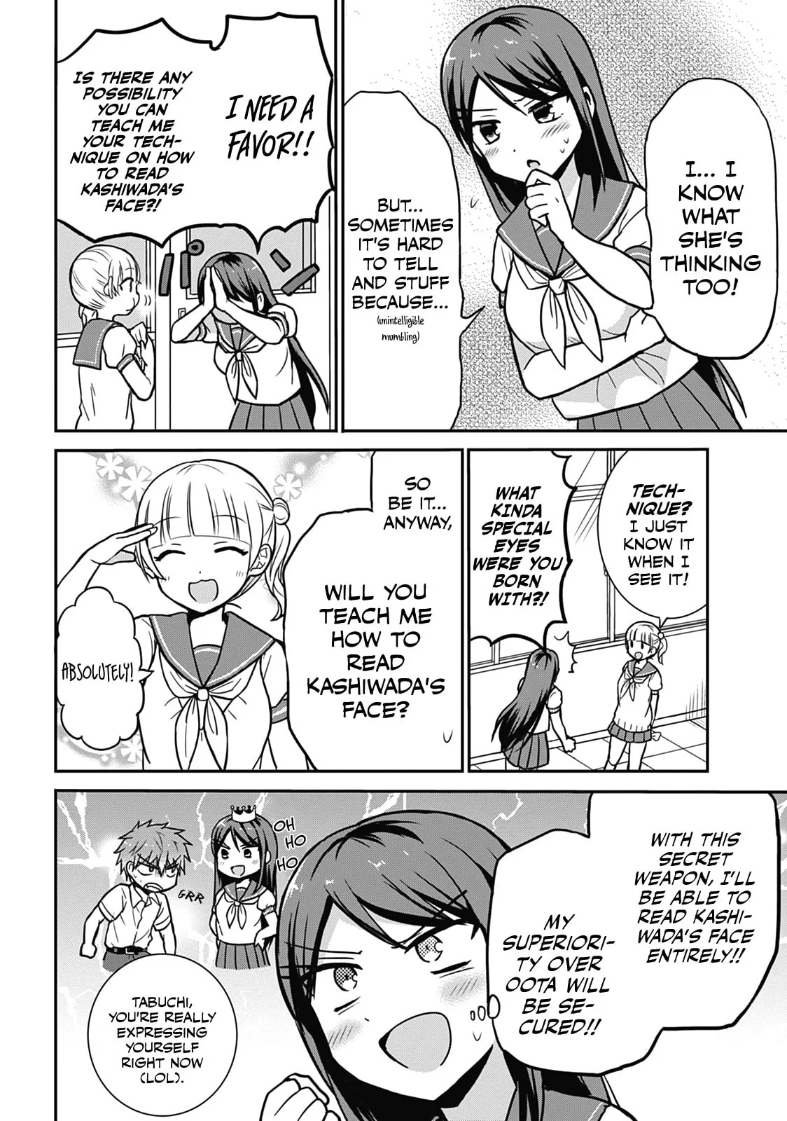 Inexpressive Kashiwada and Expressive Oota, chapter 29, page 3