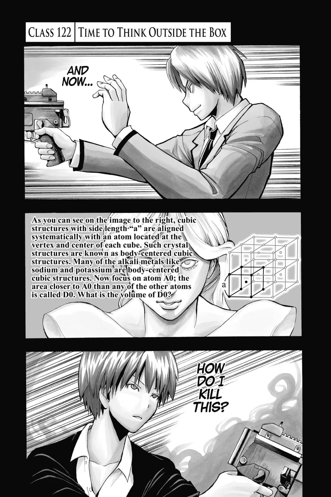 Assassination Classroom, chapter 122, page 1