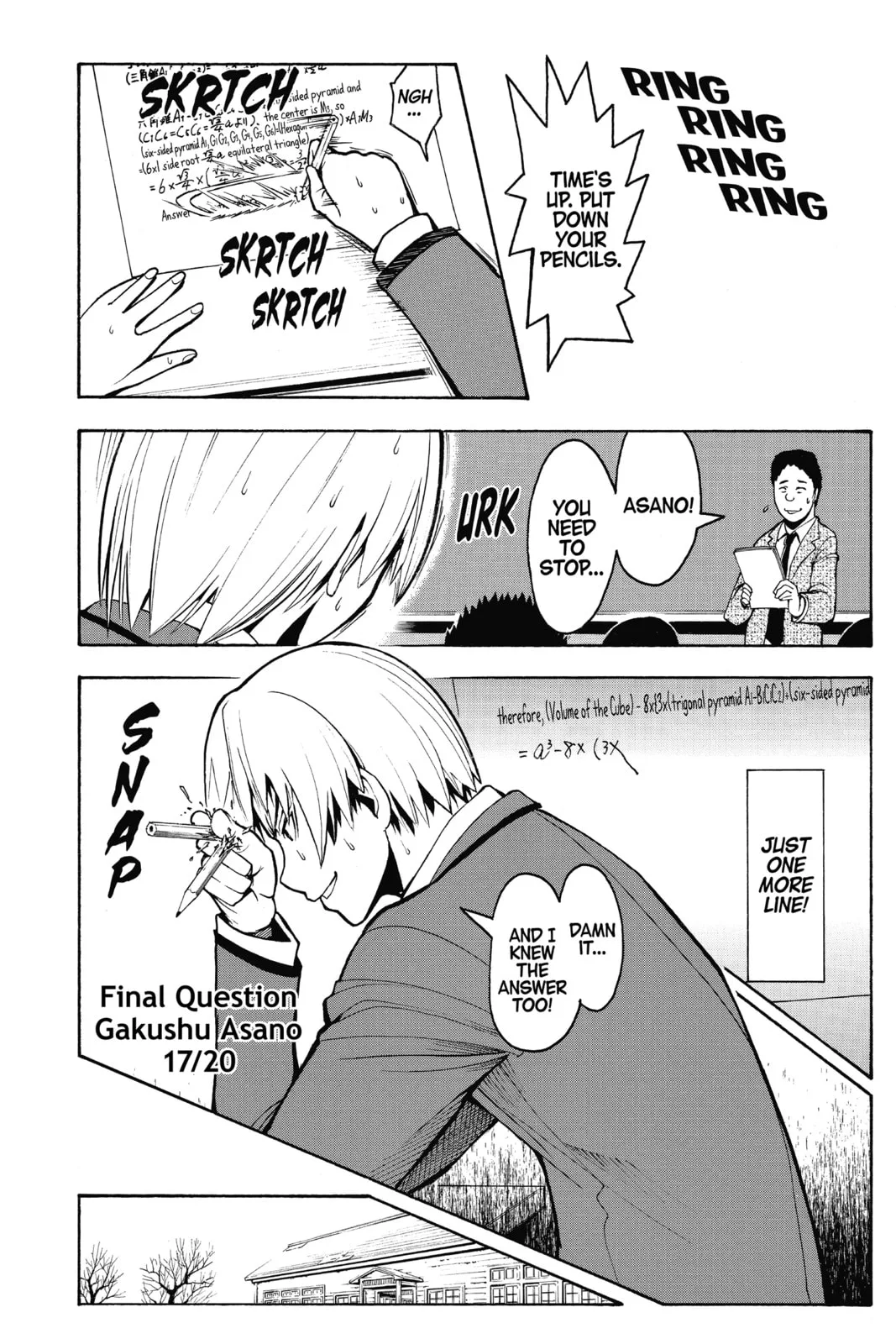 Assassination Classroom, chapter 122, page 19