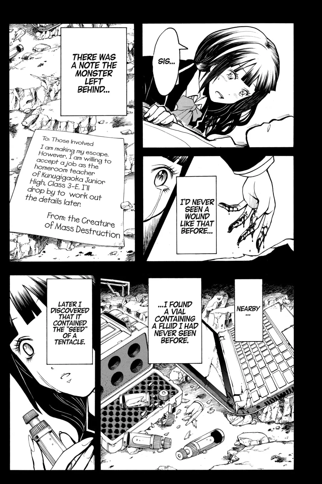 Assassination Classroom, chapter 130, page 7