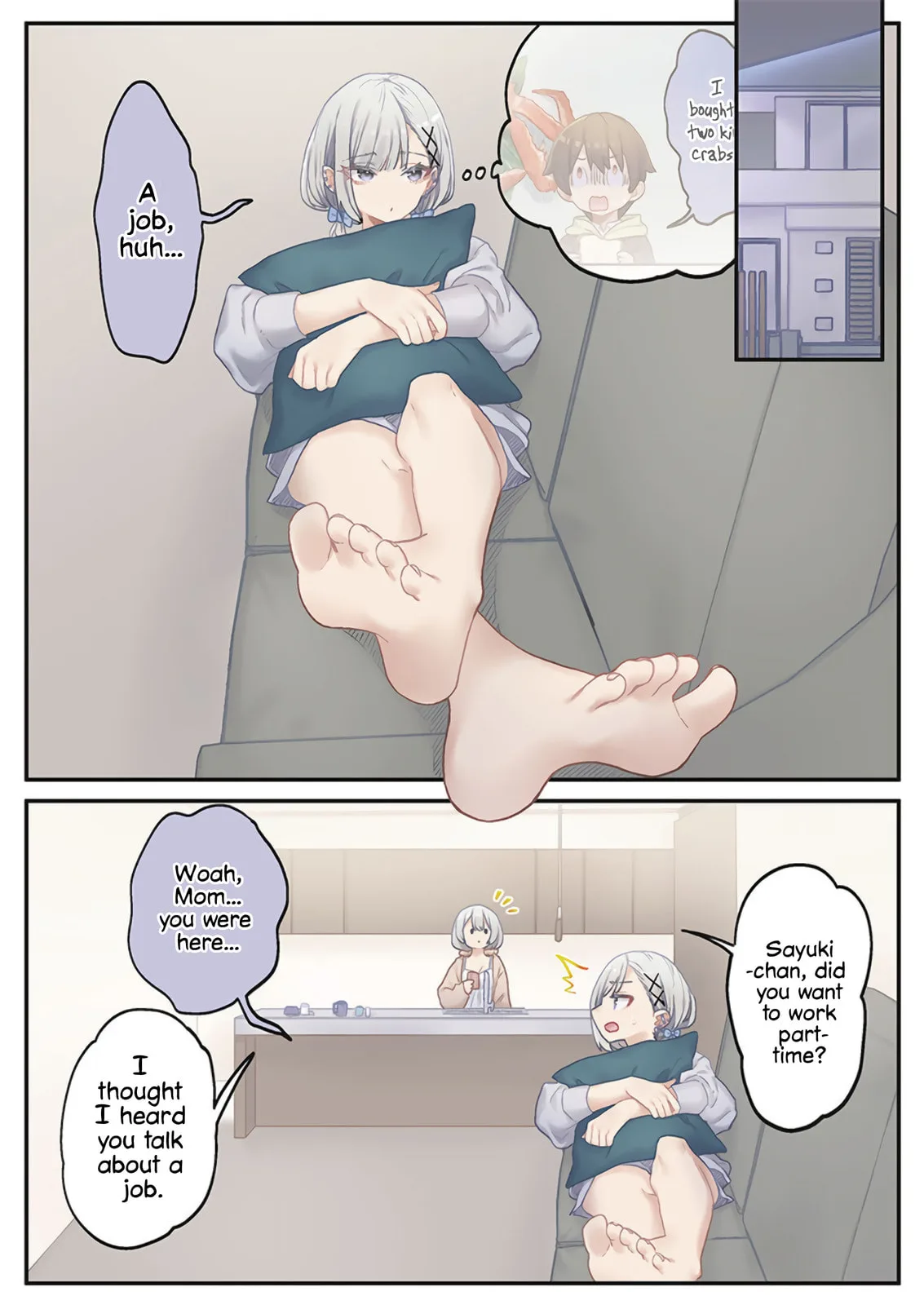 Marika-chan's affection meter is completely broken, chapter 21, page 1