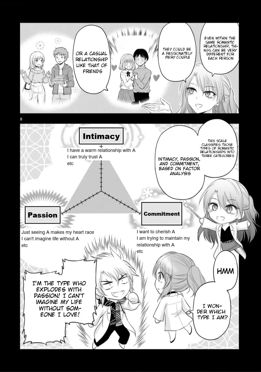 Rikei ga Koi ni Ochita no de Shoumei shitemita, chapter 104, page 8