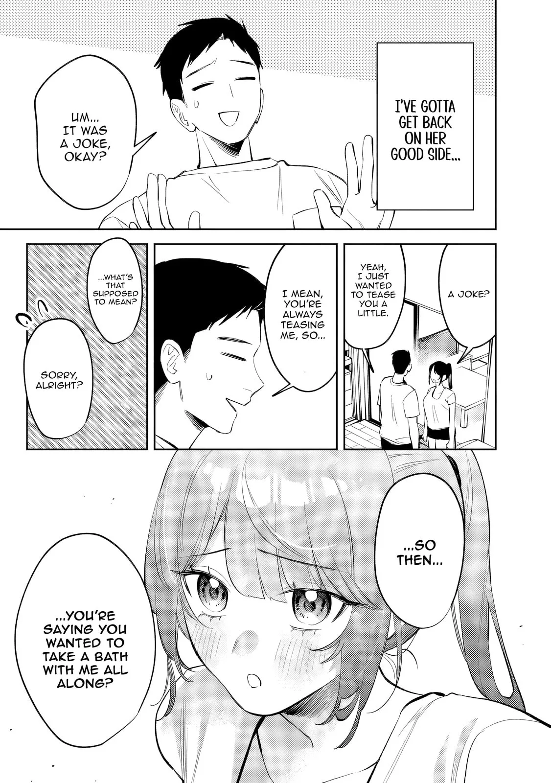 Living together with the queen from my high school days who was arrogant, surprisingly isn't that uncomfortable, chapter 32, page 11