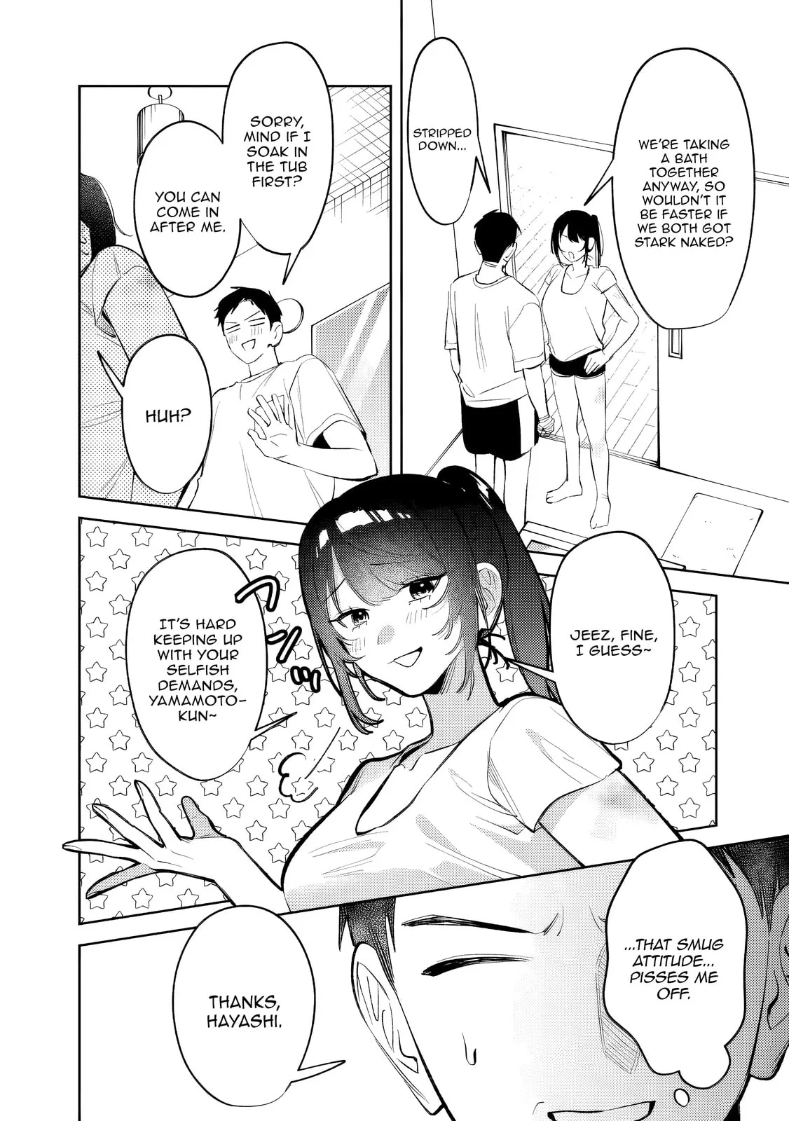 Living together with the queen from my high school days who was arrogant, surprisingly isn't that uncomfortable, chapter 32, page 14