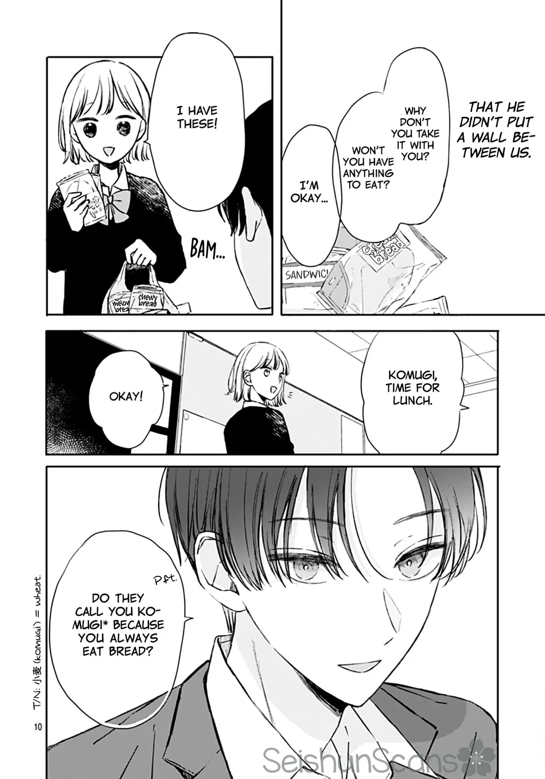 Heartbeat in a Corner, chapter 2, page 10