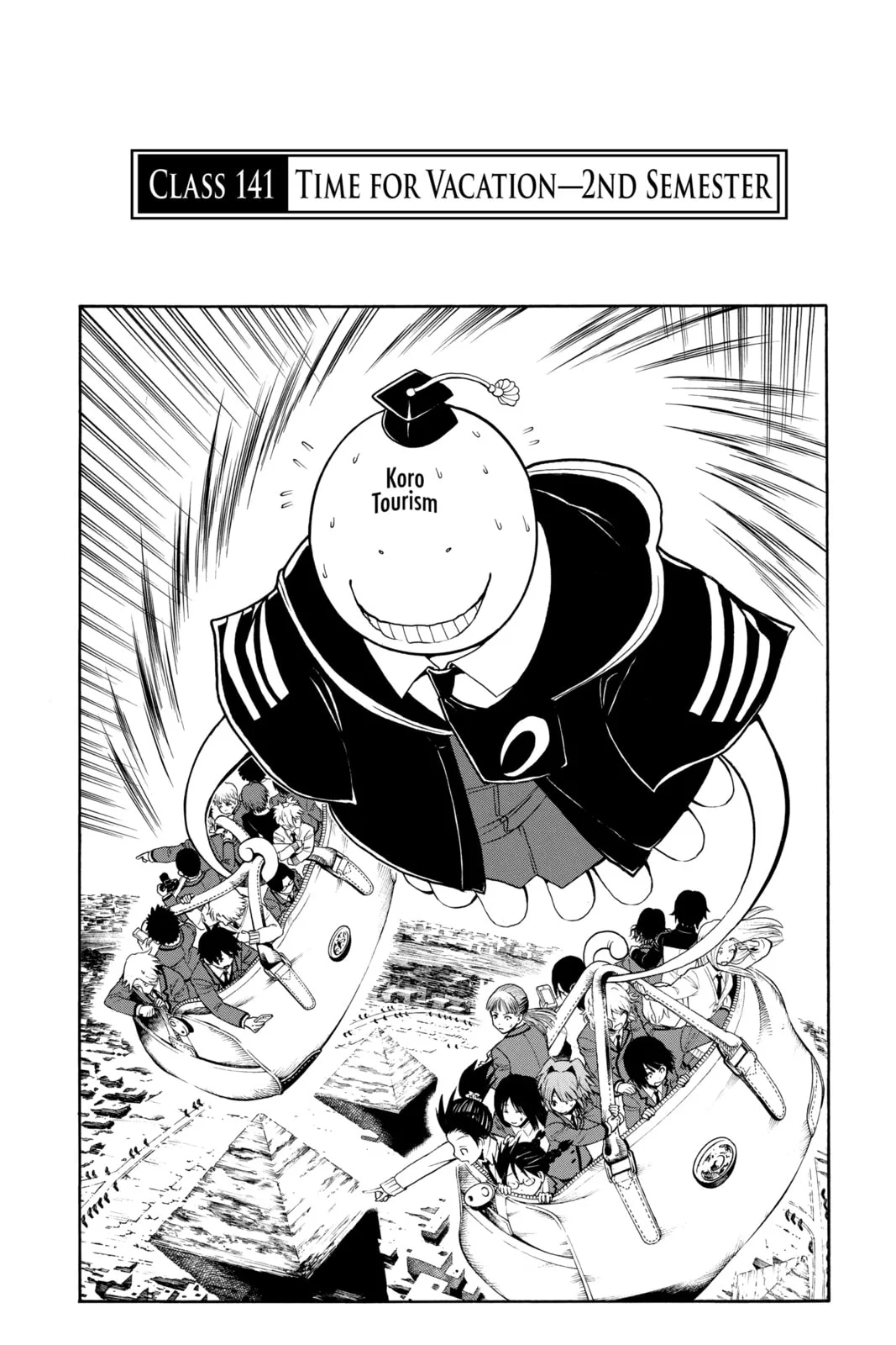 Assassination Classroom, chapter 141, page 2