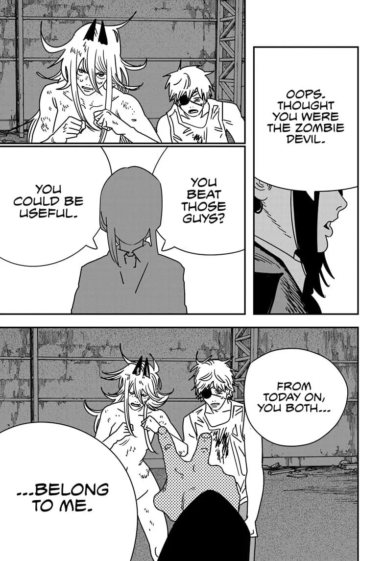 Chainsaw Man Manga, chapter 232 END, page 12