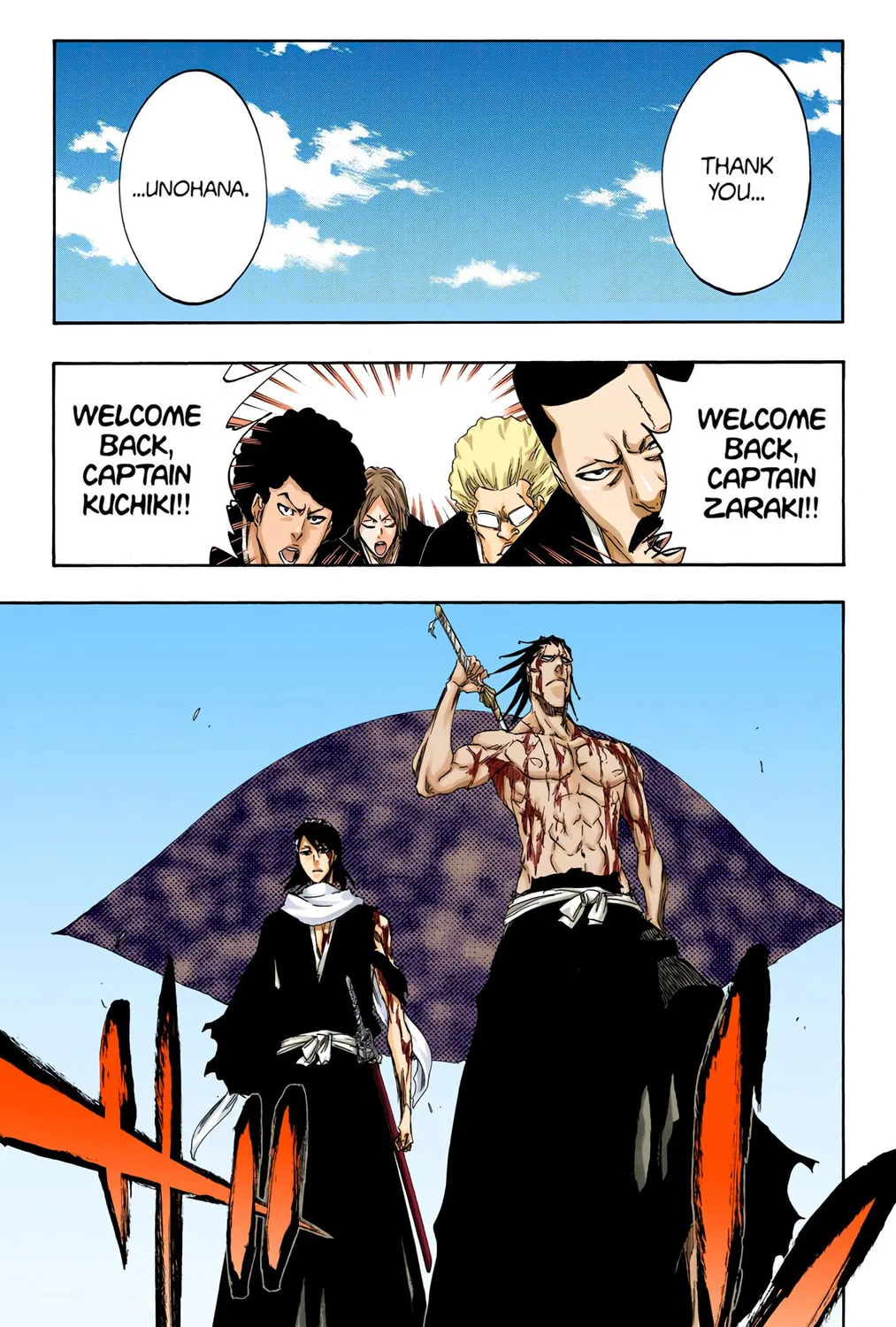 Bleach Colored Manga, chapter 422, page 9