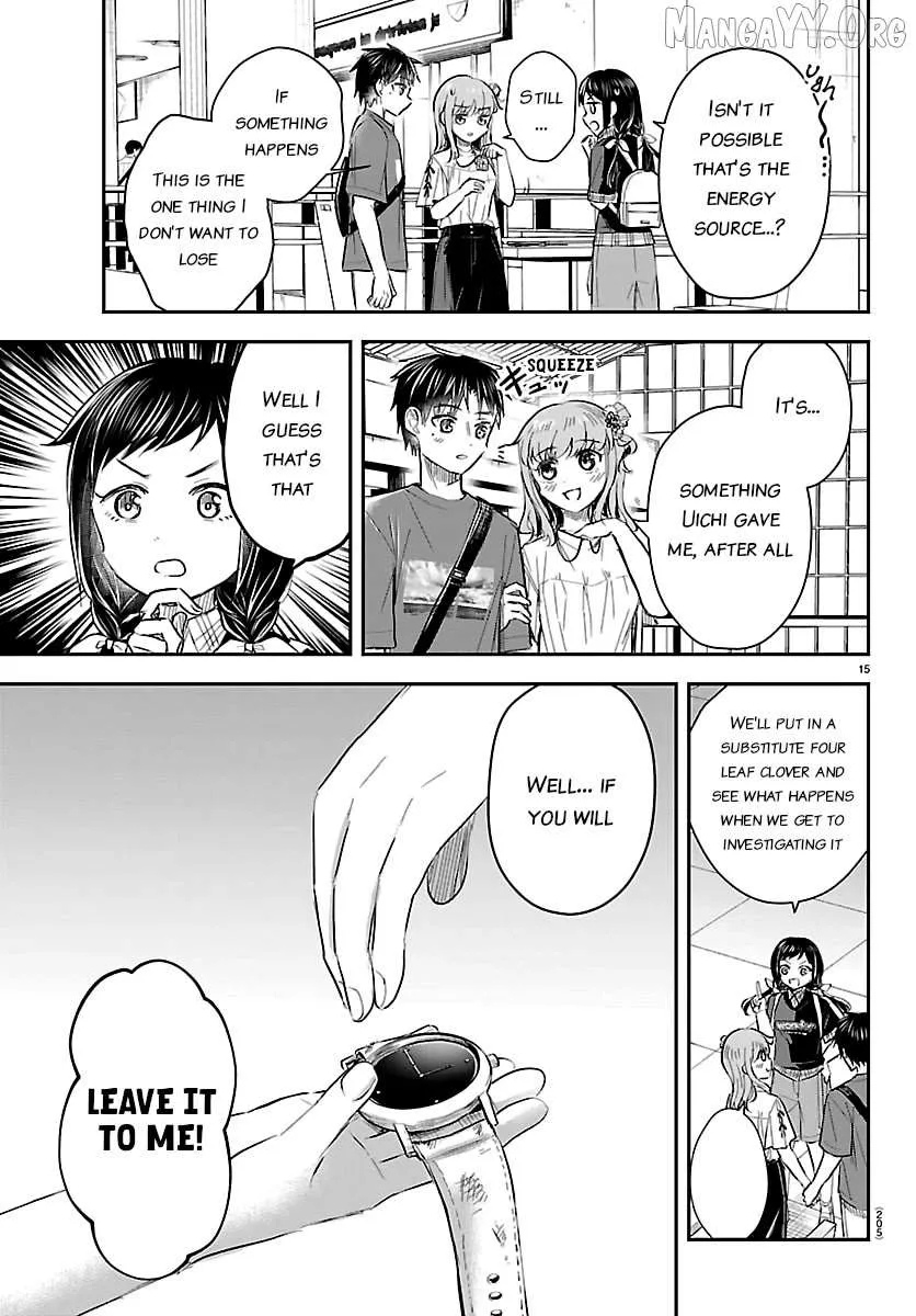 Kimi wa Yotsuba no Clover, chapter 69, page 15