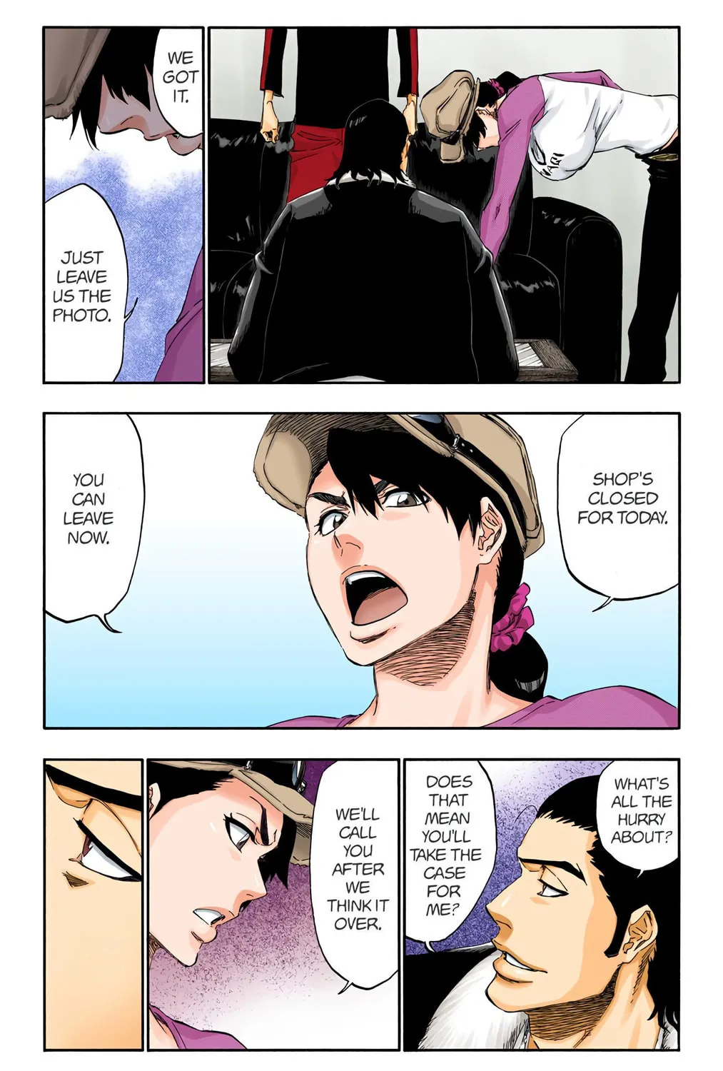 Bleach Colored Manga, chapter 428, page 9