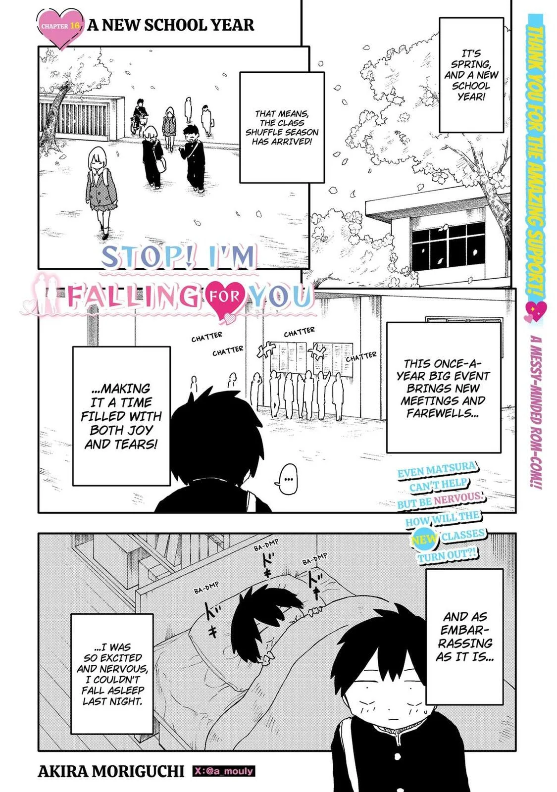 Stop! I'm Falling for You!, chapter 16, page 1