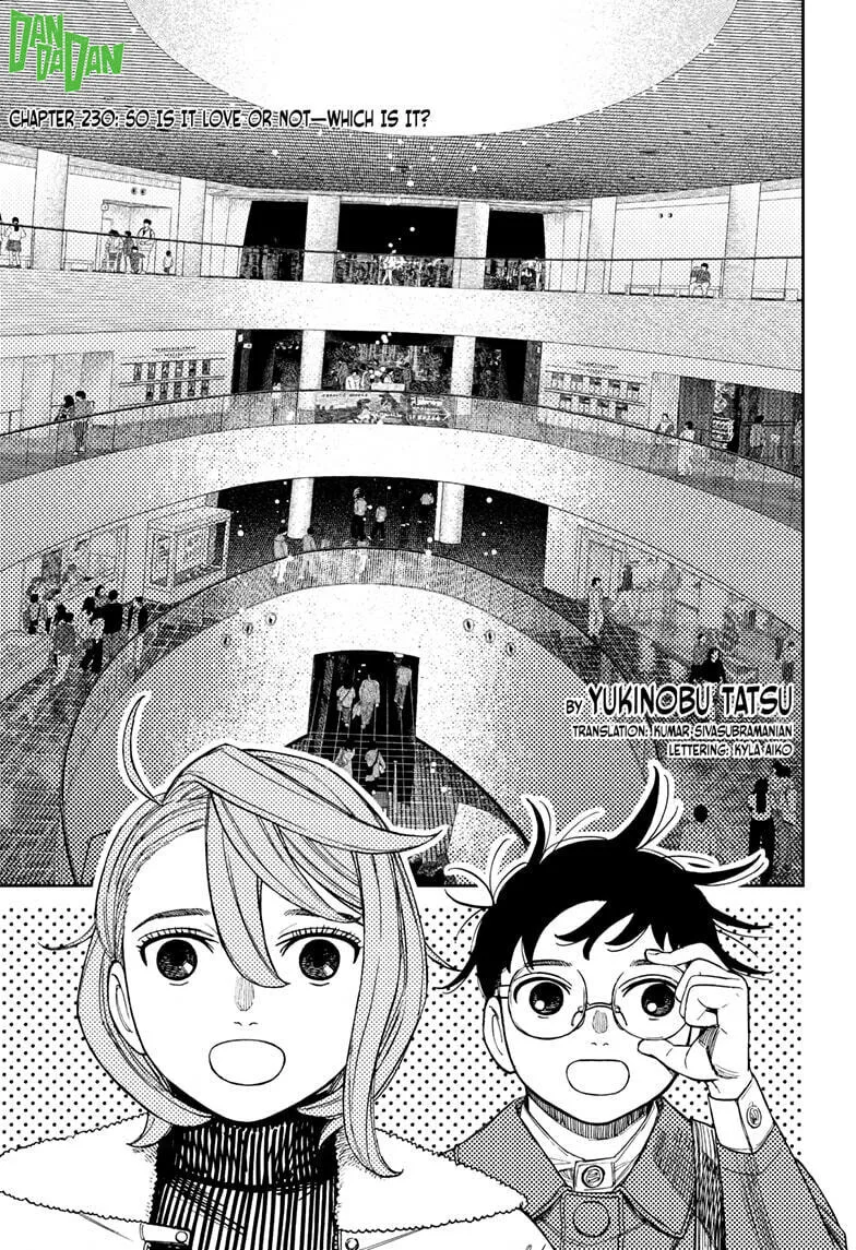 Dandadan Manga, chapter 230, page 1