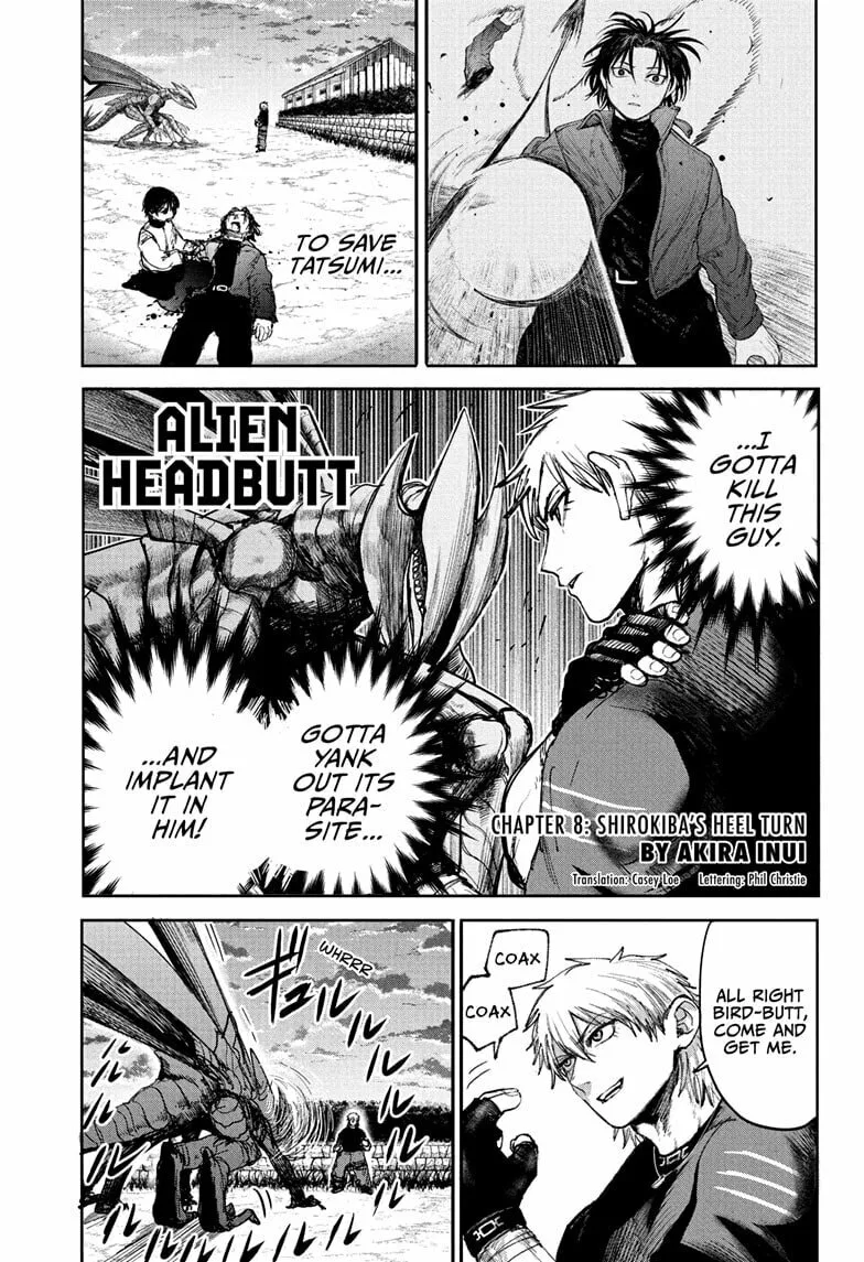 Alien Headbutt, chapter 8, page 1