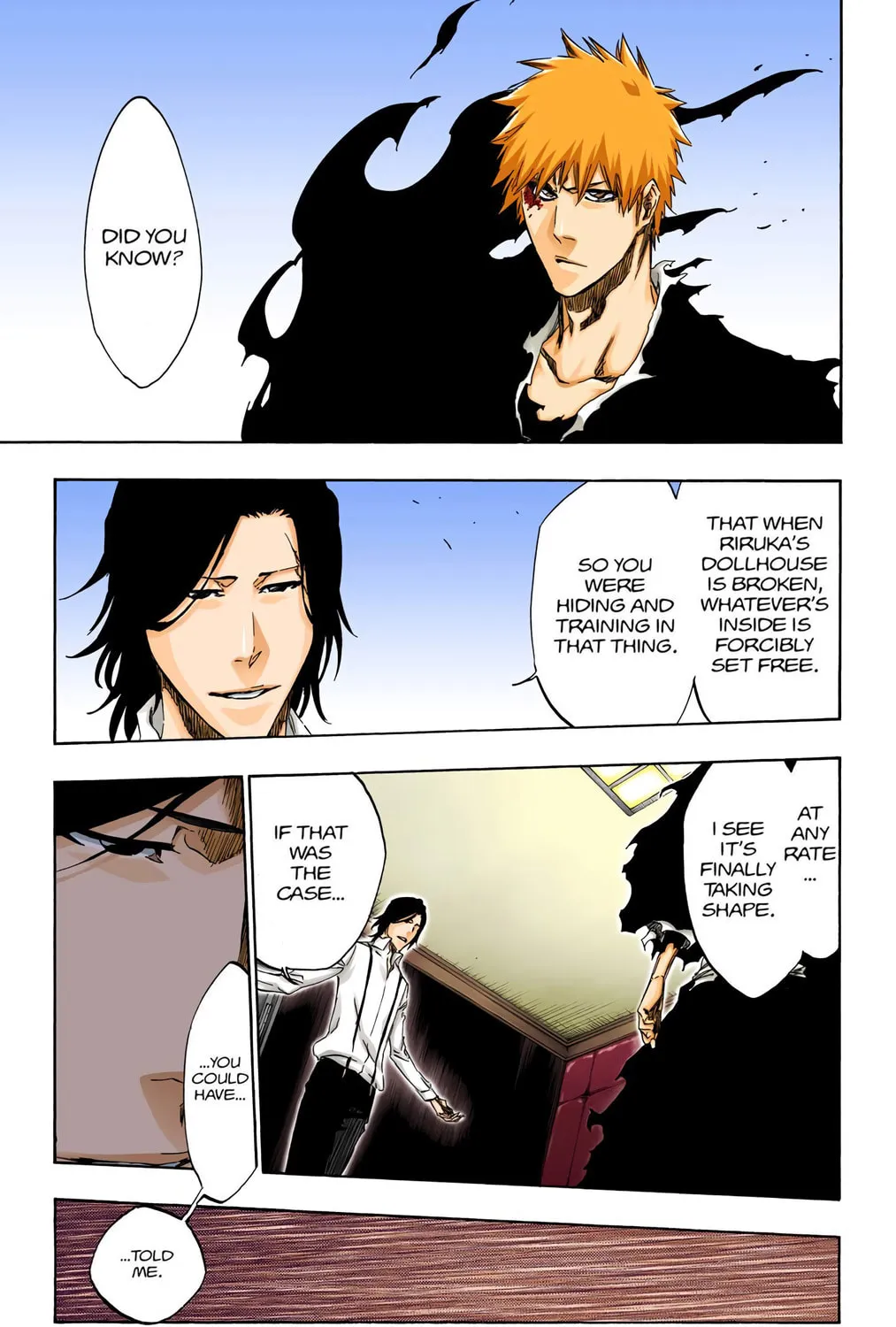 Bleach Colored Manga, chapter 445, page 9