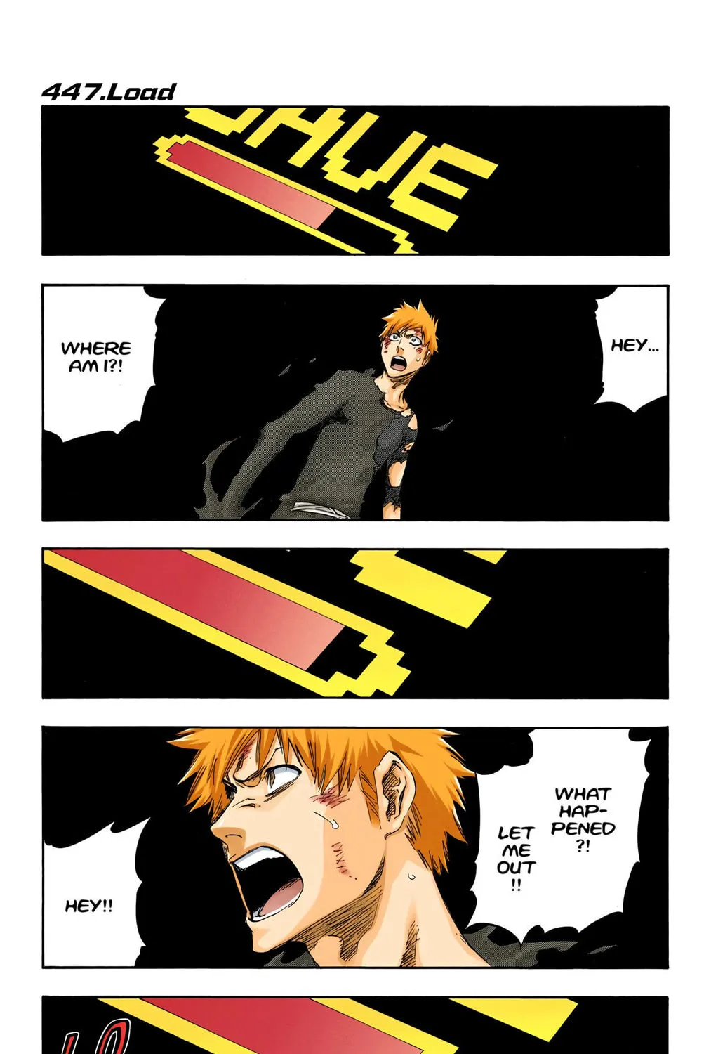 Bleach Colored Manga, chapter 447, page 1