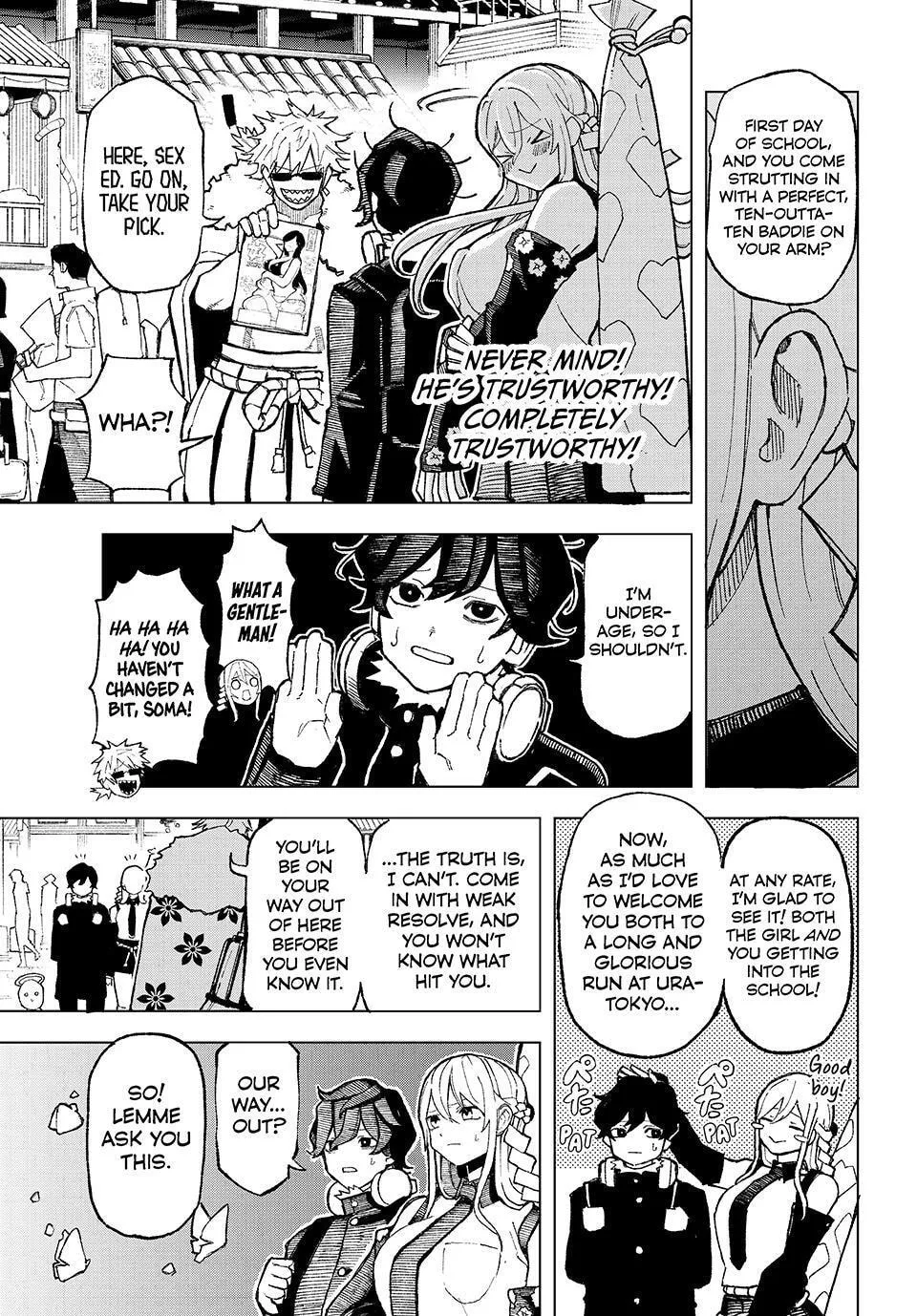 Ura Toukyou no Osoroshidokoro, chapter 2, page 14