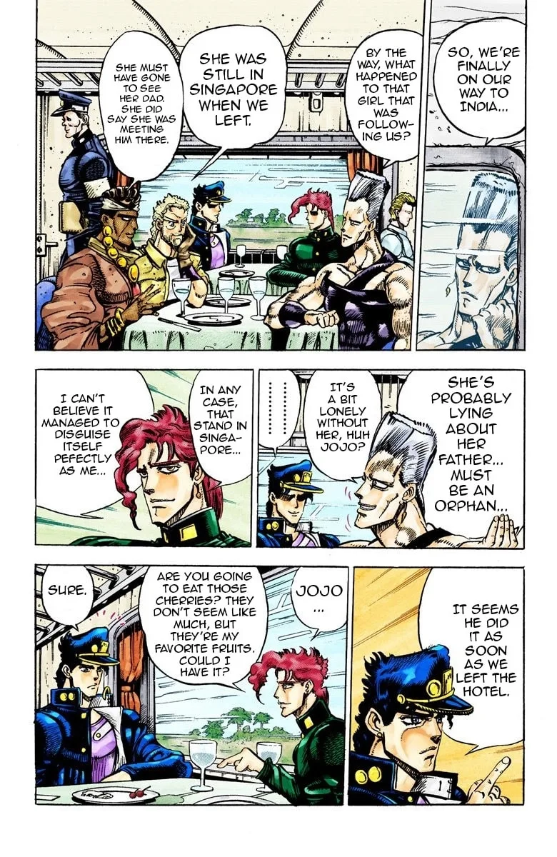 JoJo no Kimyou na Bouken Part 3: Stardust Crusaders Colored Manga, chapter 26, page 17