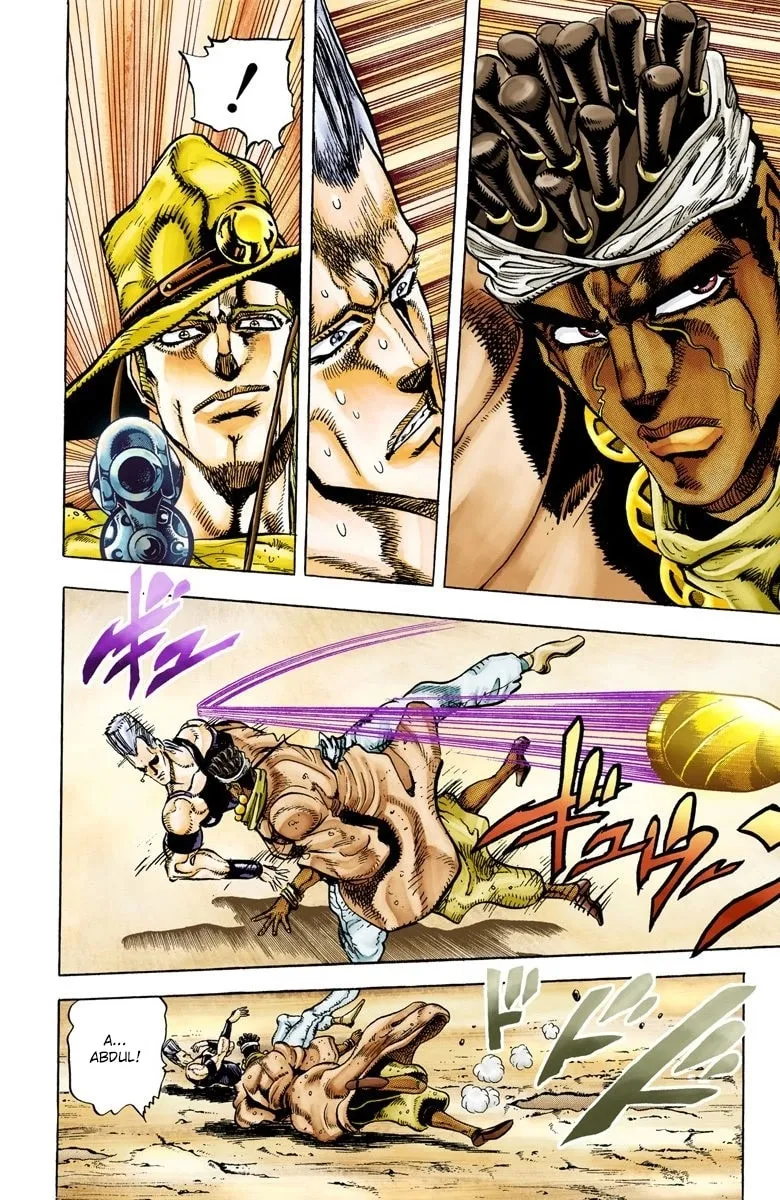 JoJo no Kimyou na Bouken Part 3: Stardust Crusaders Colored Manga, chapter 29, page 10
