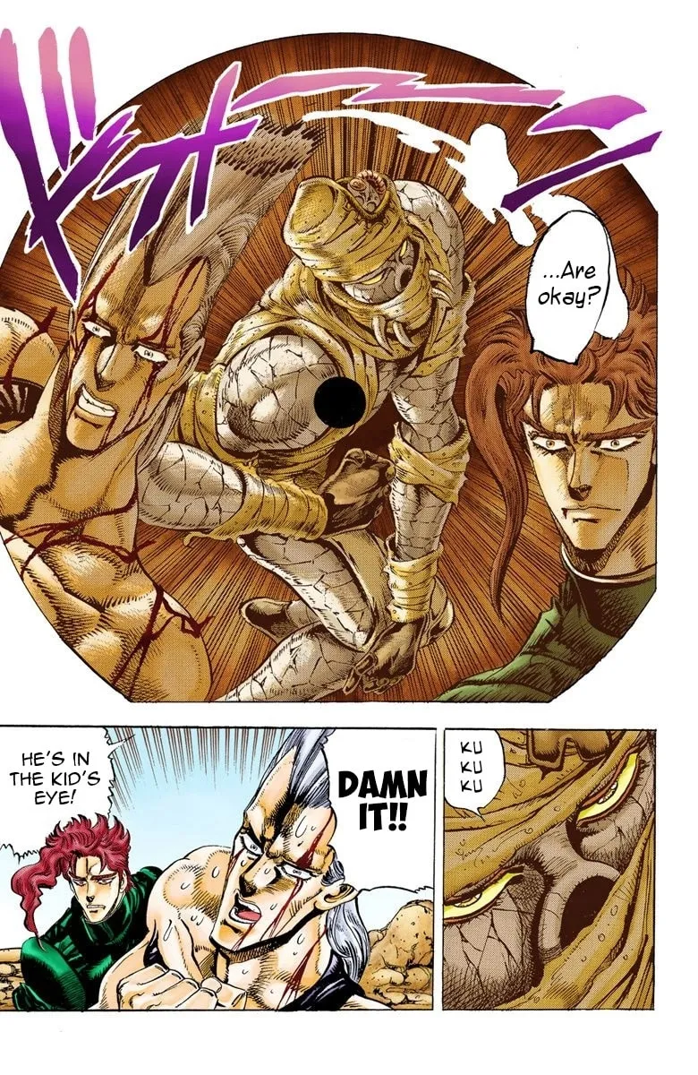 JoJo no Kimyou na Bouken Part 3: Stardust Crusaders Colored Manga, chapter 31, page 13