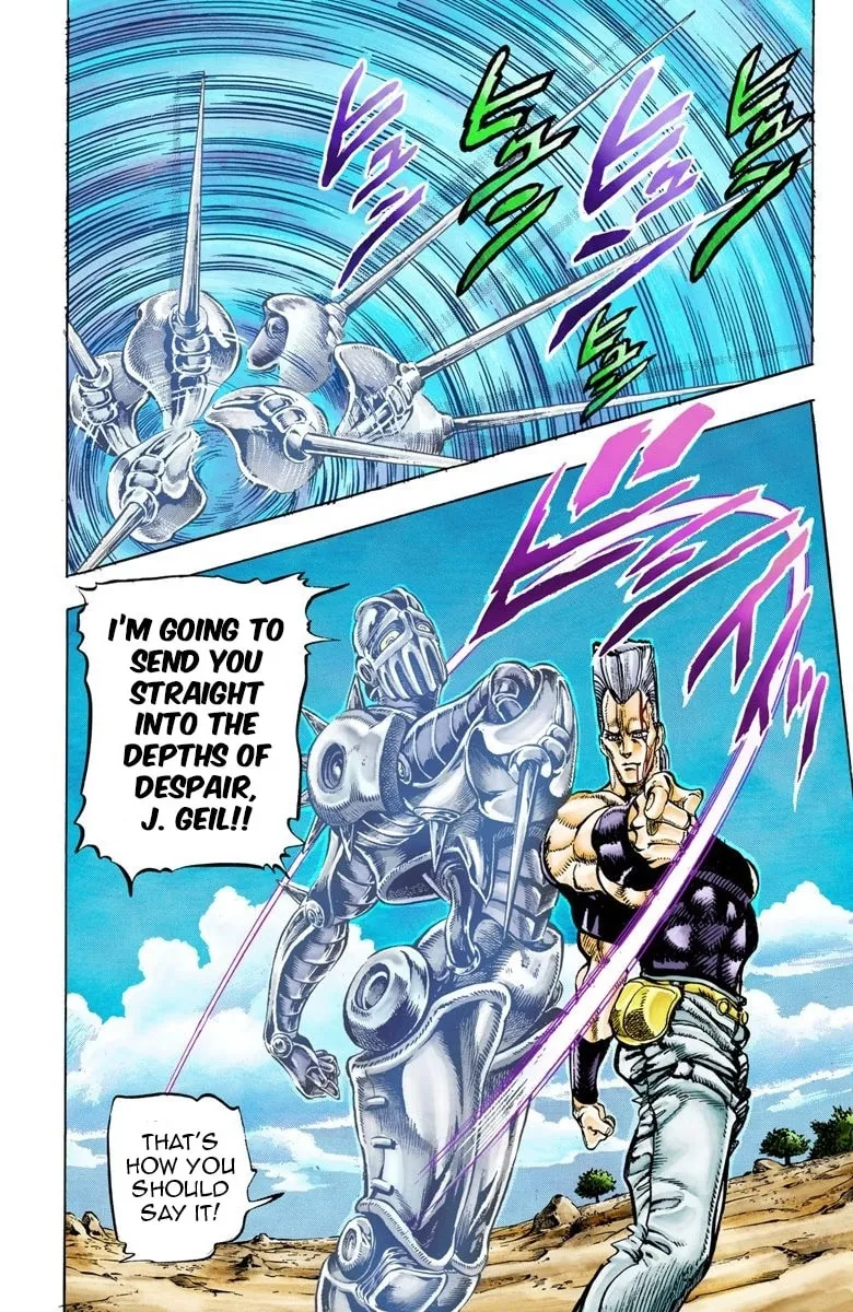 JoJo no Kimyou na Bouken Part 3: Stardust Crusaders Colored Manga, chapter 31, page 18