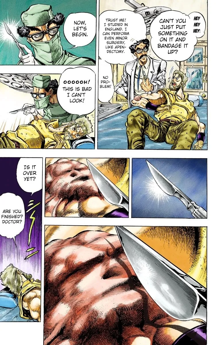 JoJo no Kimyou na Bouken Part 3: Stardust Crusaders Colored Manga, chapter 34, page 12