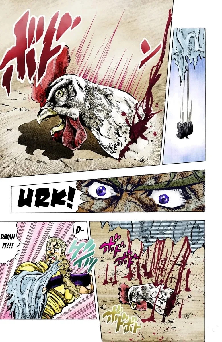JoJo no Kimyou na Bouken Part 3: Stardust Crusaders Colored Manga, chapter 35, page 17