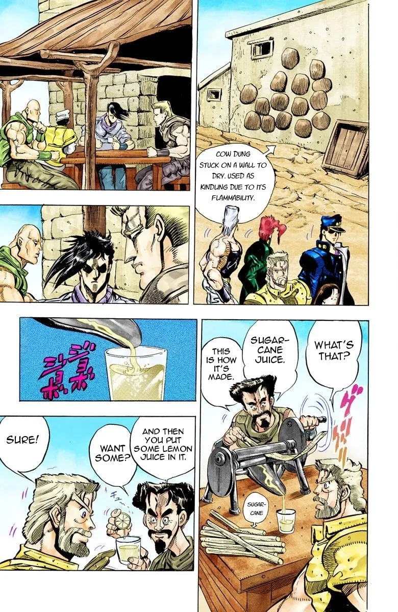 JoJo no Kimyou na Bouken Part 3: Stardust Crusaders Colored Manga, chapter 38, page 6
