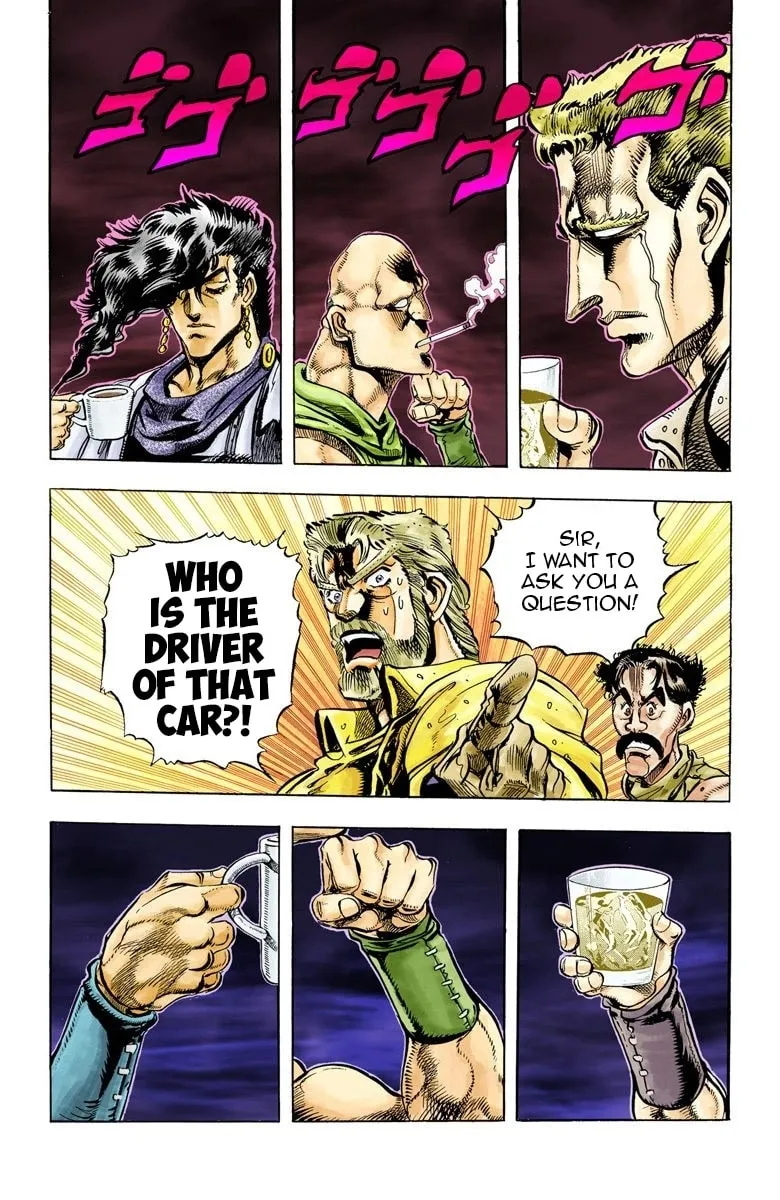 JoJo no Kimyou na Bouken Part 3: Stardust Crusaders Colored Manga, chapter 38, page 9