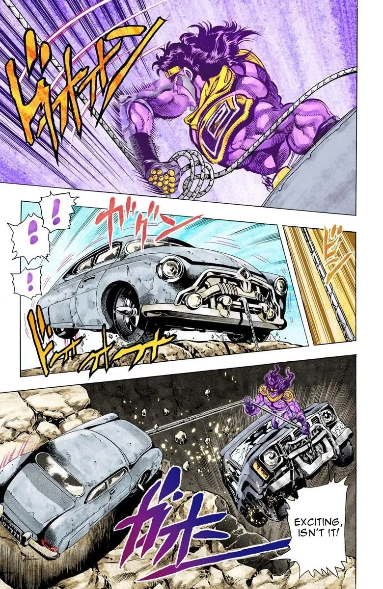 JoJo no Kimyou na Bouken Part 3: Stardust Crusaders Colored Manga, chapter 39, page 8